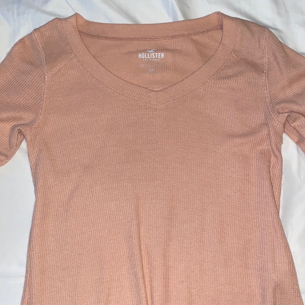 Hollister long sleeve, light pink